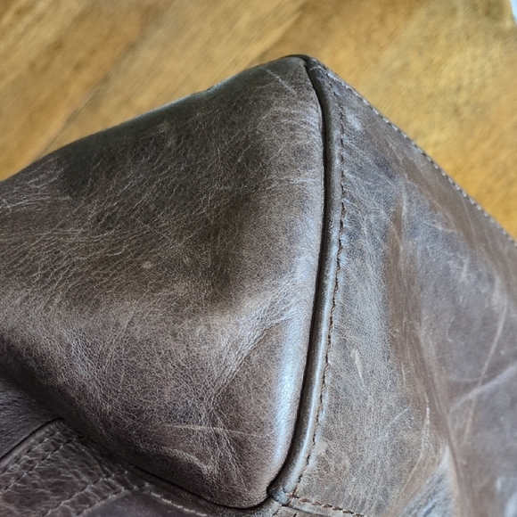 Frye Brown Leather Tote - Picture 5 of 8